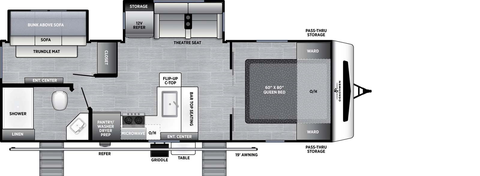 271BHE Floorplan Image